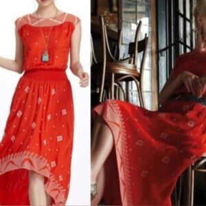 Anthropologie Nanette asymmetrical dress